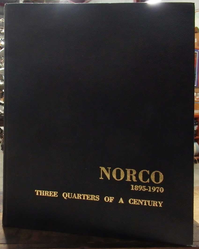 A Centenary of NORCO 1895-1970, a history of our locl dairy industry in the Northern Rivers NSW for sale at Heaths Old Wares Collectables and industrial antiques, 19-21 Broadway Burringbar NSW, open 7 days Ph 0266771181