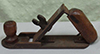 Robert McConnell wood working plane 8.75 inchel long, brass wingnut, timber knob, for sale at Heaths Old Wares, 19-21 Broadway, Burringbar, NSW. Ph: 0266771181