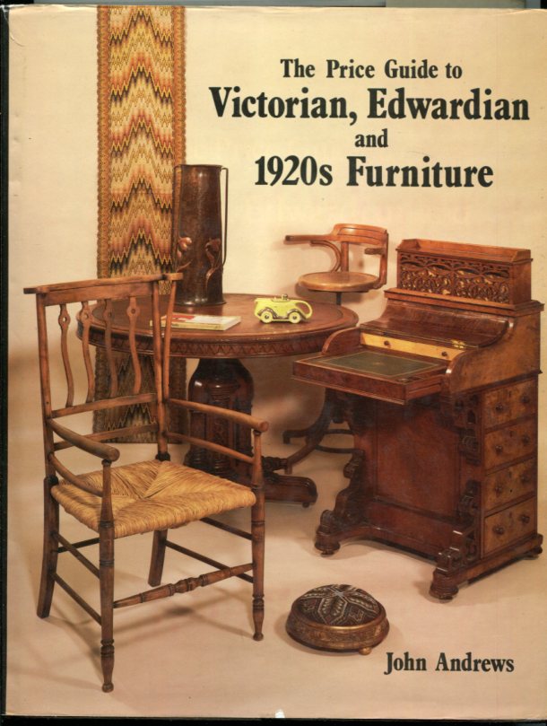 The Victorian Price guide to Edwardian and 1920s Furniture by John Andrews for sale at Heath's Old Wares 19-21 Broadway Burringbar NSW Open 7 days 9am to 5pm phone 0266771181